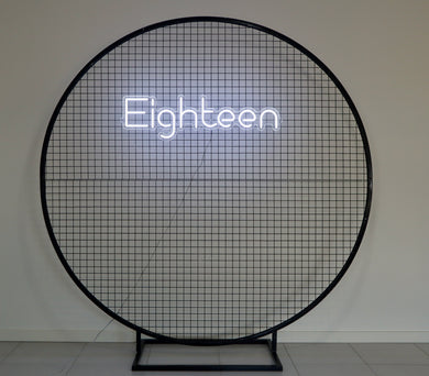 Eighteen - Neon Sign