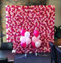 Pink Flower Wall