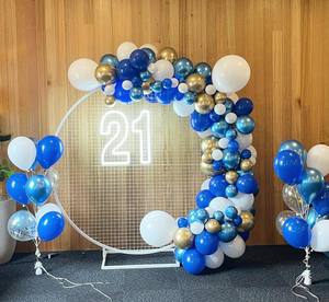 Circle Mesh + Medium Garland