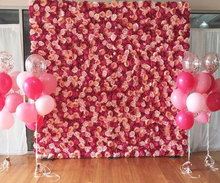 Pink Flower Wall