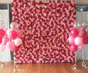 Pink Flower Wall